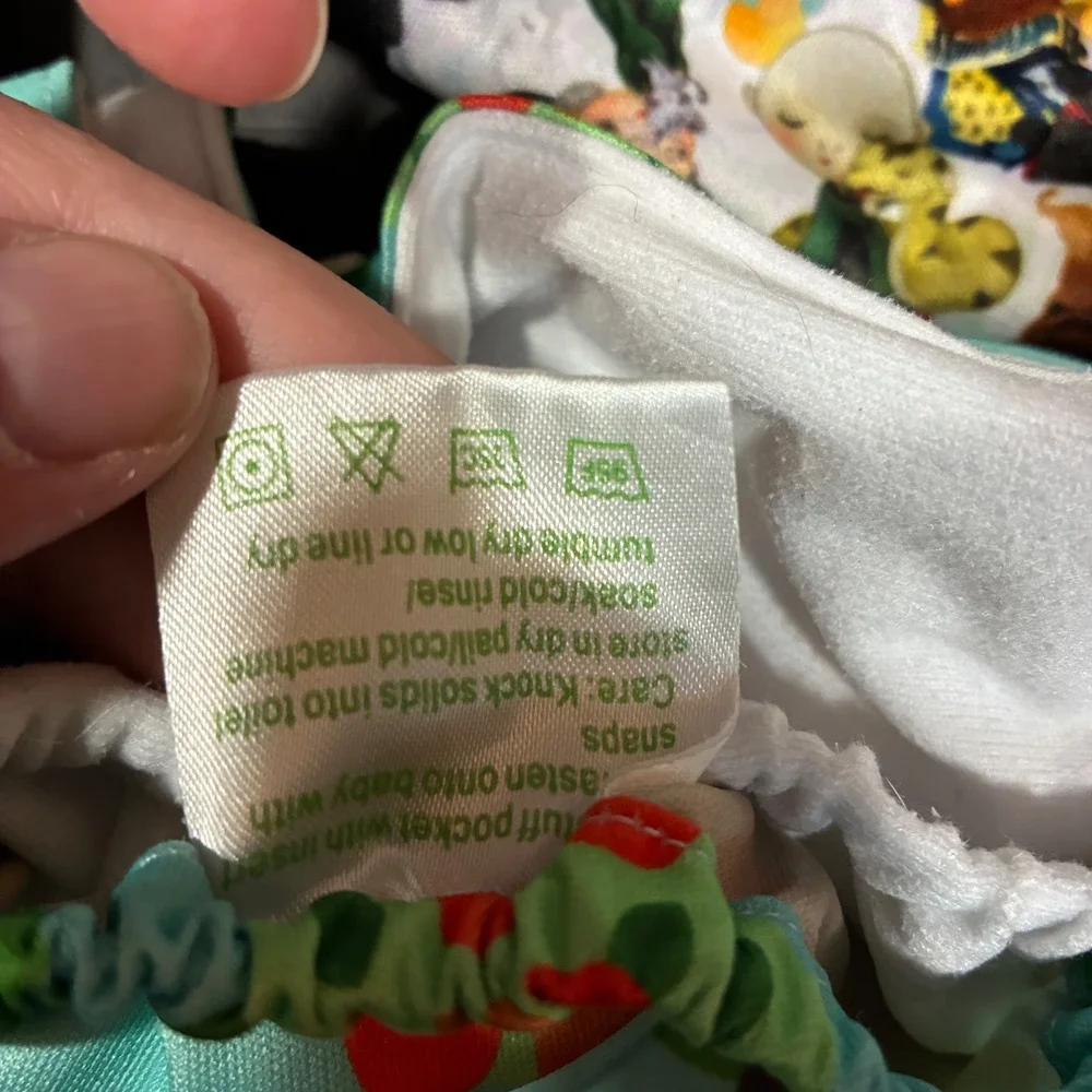 lot of 6 Babygoal wegreeco alvababy harry potter Cloth Diaper Pocket Inserts OS